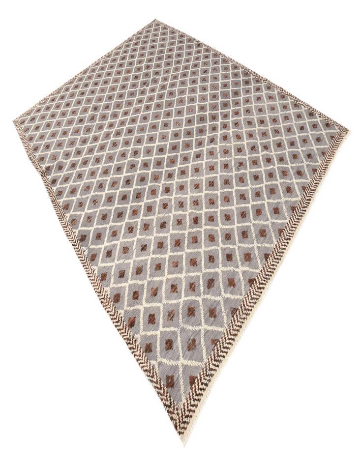 Detail image of  8' 2 x 10' 7  Hand Knotted Darya Wool Rug