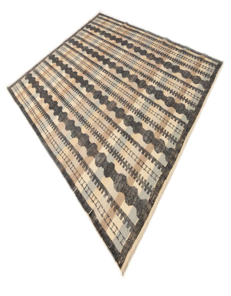 Detail image of  8' 2 x 10' 5  Hand Knotted Darya Wool Rug