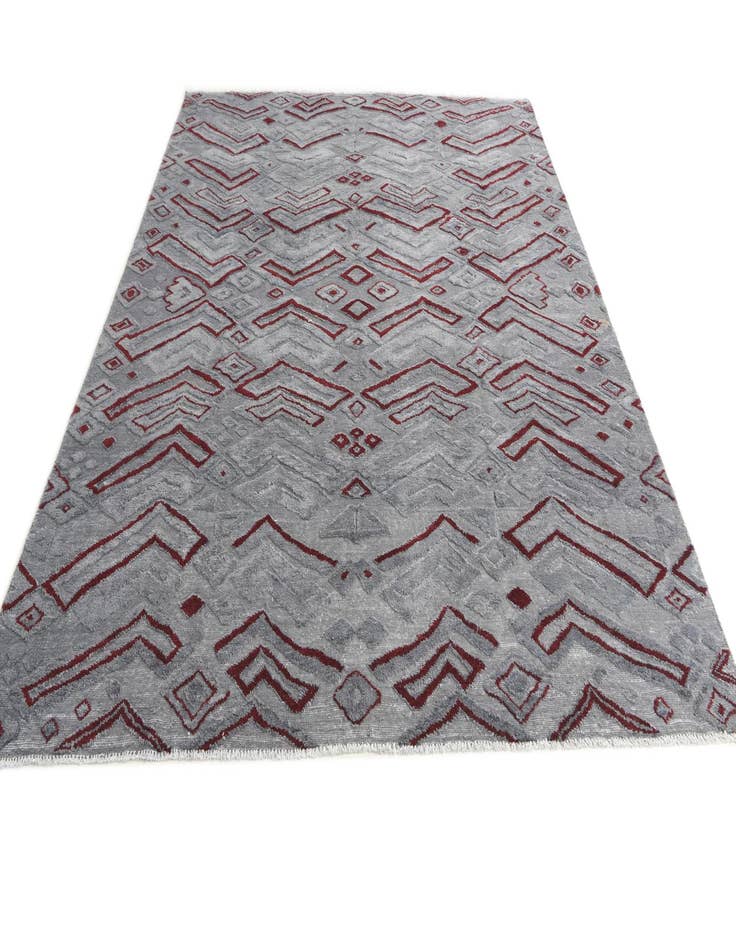 Detail image of  8' x 10' 1  Hand Knotted Darya Wool Rug