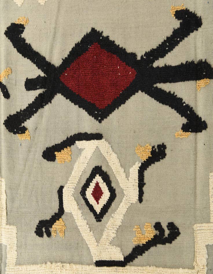 Detail image of  7' 8 x 10' 6  Hand Knotted Darya Wool Rug