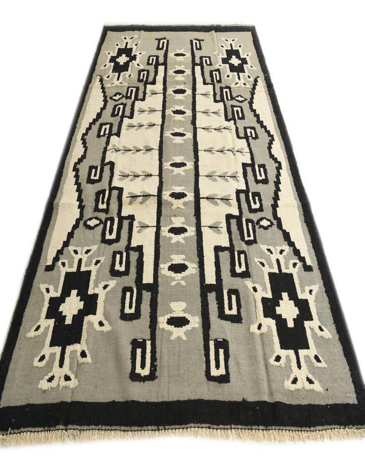 Detail image of  7' 8 x 11' 1  Hand Knotted Darya Wool Rug