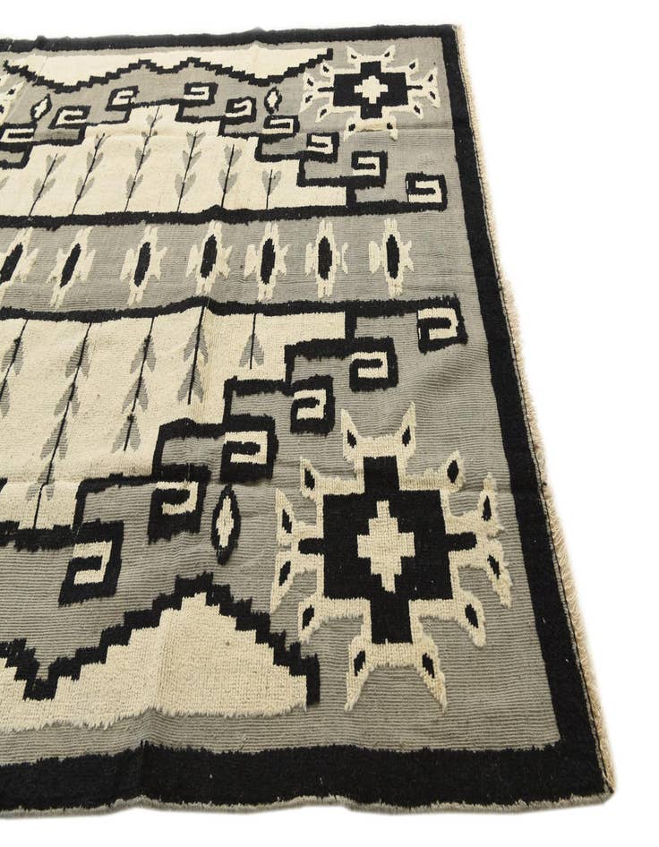Detail image of  7' 8 x 11' 1  Hand Knotted Darya Wool Rug