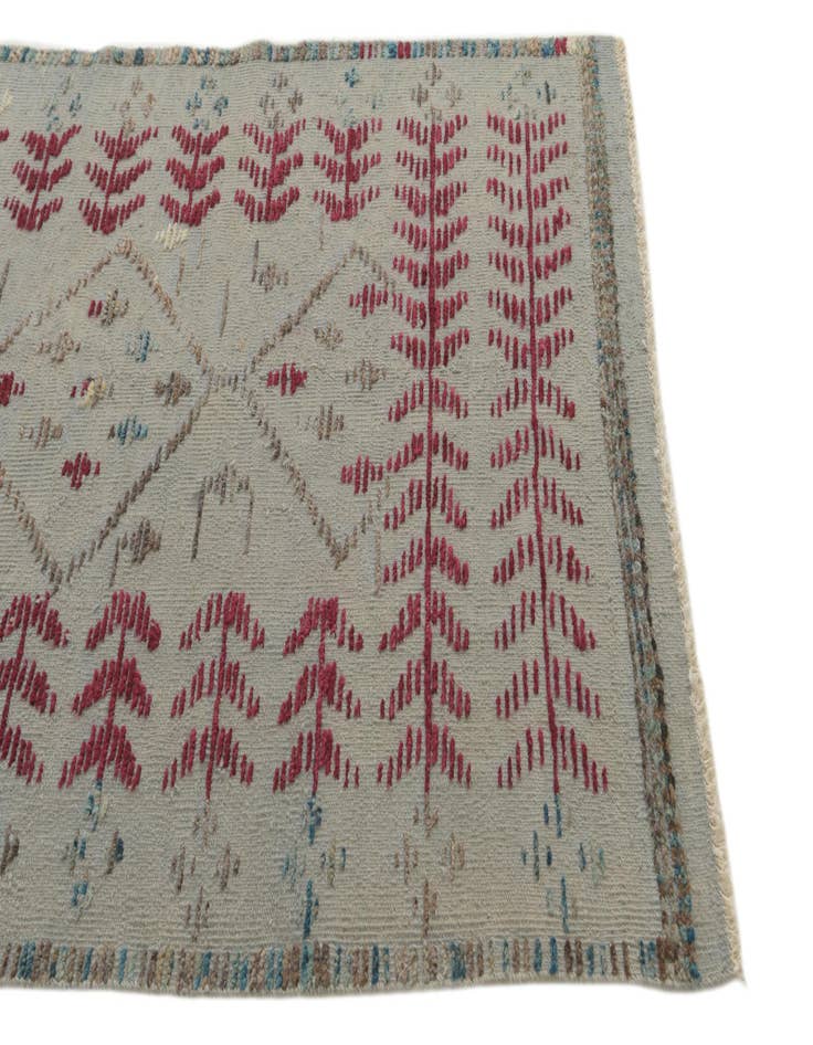 Detail image of  4' 3 x 6'  Hand Knotted Darya Wool Rug