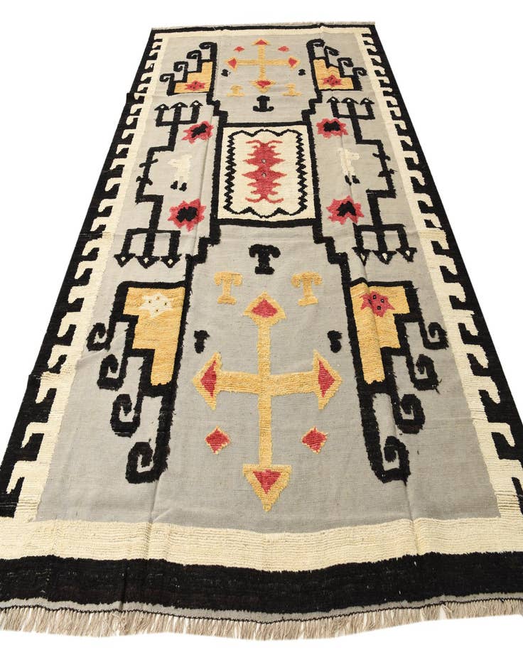 Detail image of  8' 10 x 12' 8  Hand Knotted Darya Wool Rug