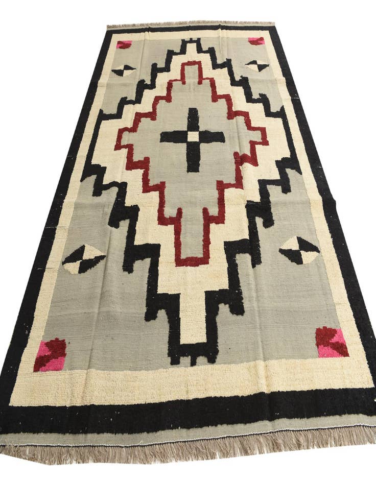 Detail image of  8' 2 x 10' 7  Hand Knotted Darya Wool Rug