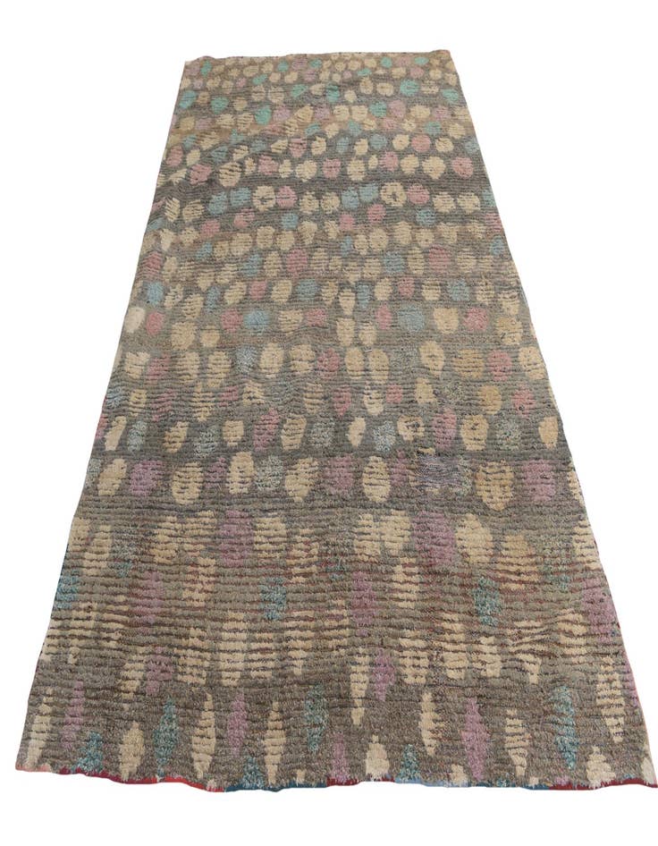 Detail image of  6' 4 x 9' 9  Hand Knotted Darya Wool Rug