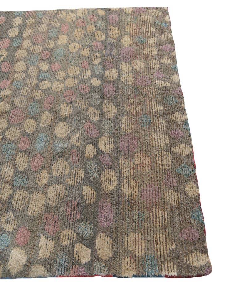 Detail image of  6' 4 x 9' 9  Hand Knotted Darya Wool Rug