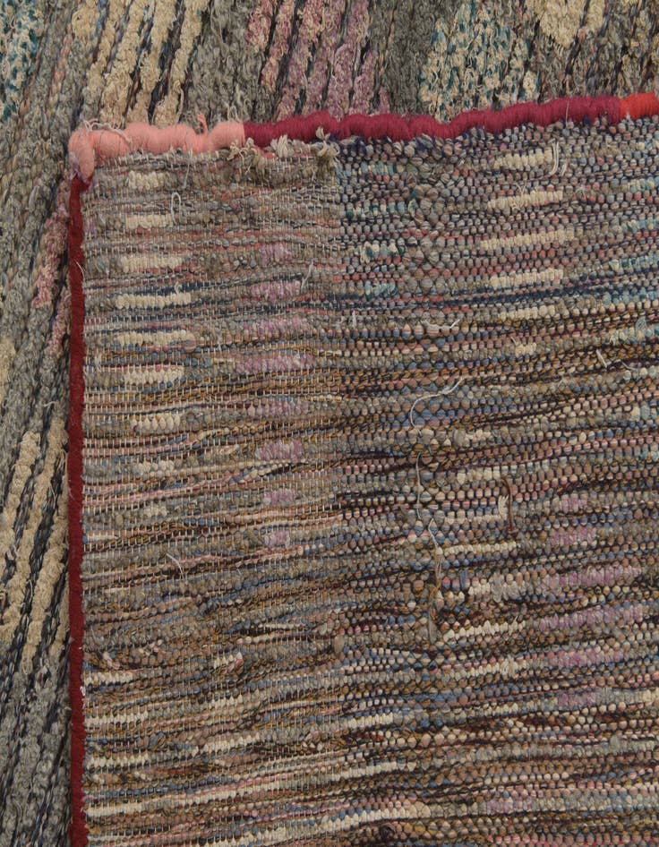 Detail image of  6' 4 x 9' 9  Hand Knotted Darya Wool Rug