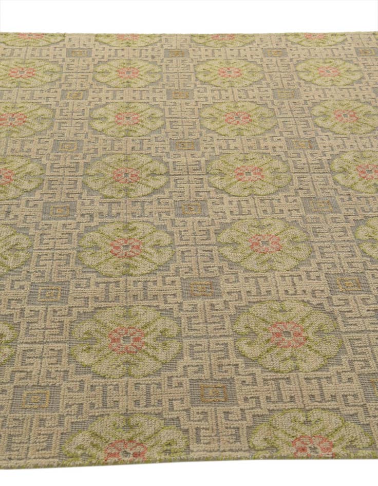 Detail image of  5' 7 x 8' 3  Hand Knotted Darya Wool Rug