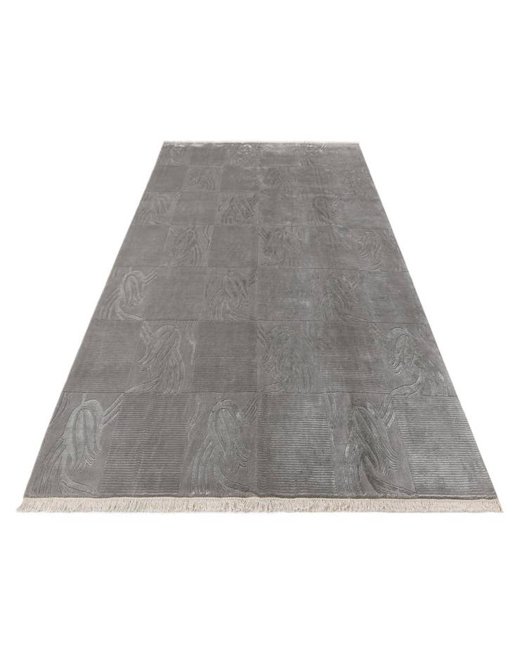 Detail image of  8' x 9' 11  Hand Knotted Darya Wool Rug