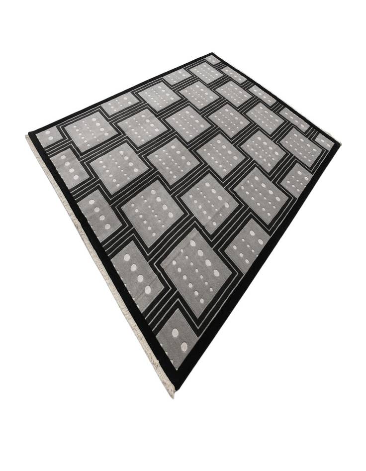 Detail image of  8' 2 x 11' 7  Hand Knotted Darya Wool Rug