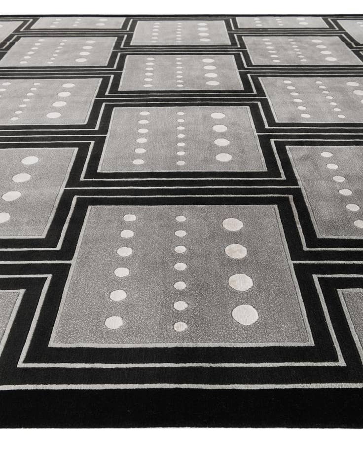 Detail image of  8' 2 x 11' 7  Hand Knotted Darya Wool Rug