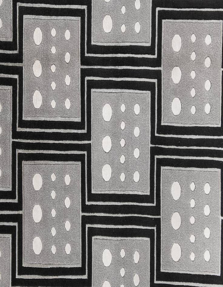 Detail image of  5' 7 x 7' 7  Hand Knotted Darya Wool Rug