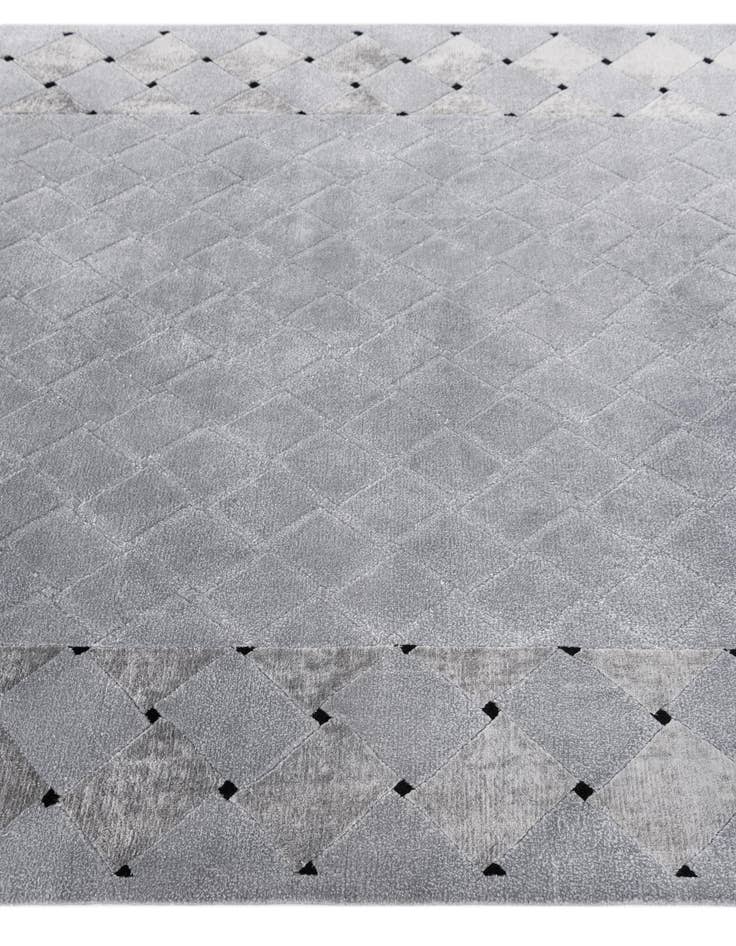 Detail image of  5' 7 x 7' 10  Hand Knotted Darya Wool Rug