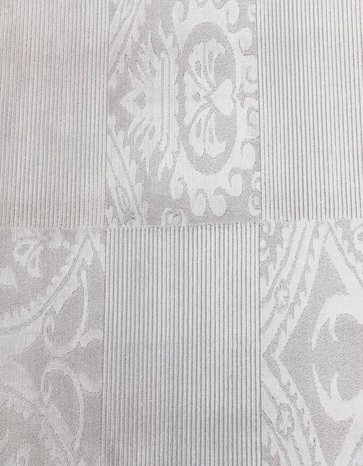 Detail image of  5' 9 x 8'  Hand Knotted Darya Wool Rug