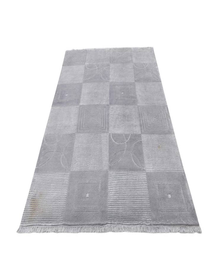 Detail image of  5' 7 x 7' 10  Hand Knotted Darya Wool Rug