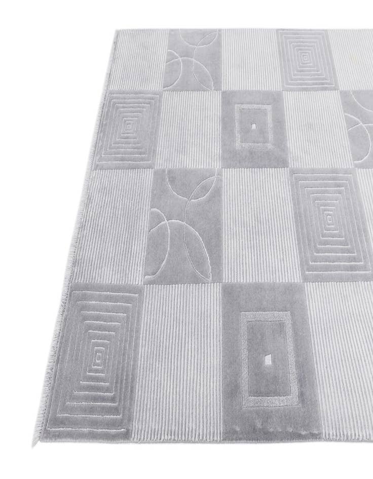 Detail image of  5' 7 x 7' 10  Hand Knotted Darya Wool Rug