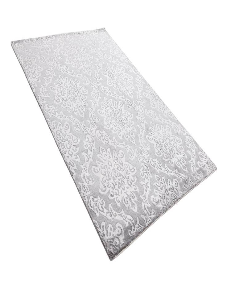 Detail image of  5' 8 x 8'  Hand Knotted Darya Wool Rug