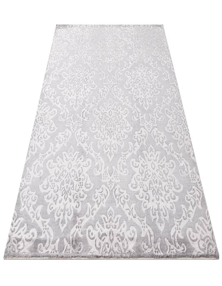 Detail image of  5' 8 x 8'  Hand Knotted Darya Wool Rug