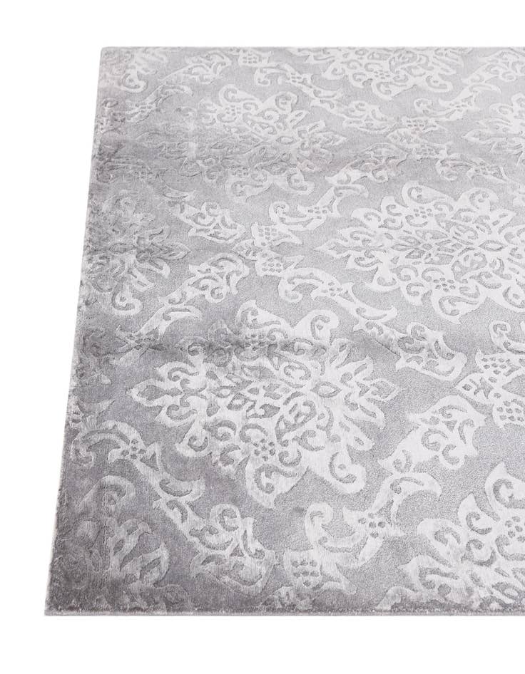 Detail image of  5' 8 x 8'  Hand Knotted Darya Wool Rug