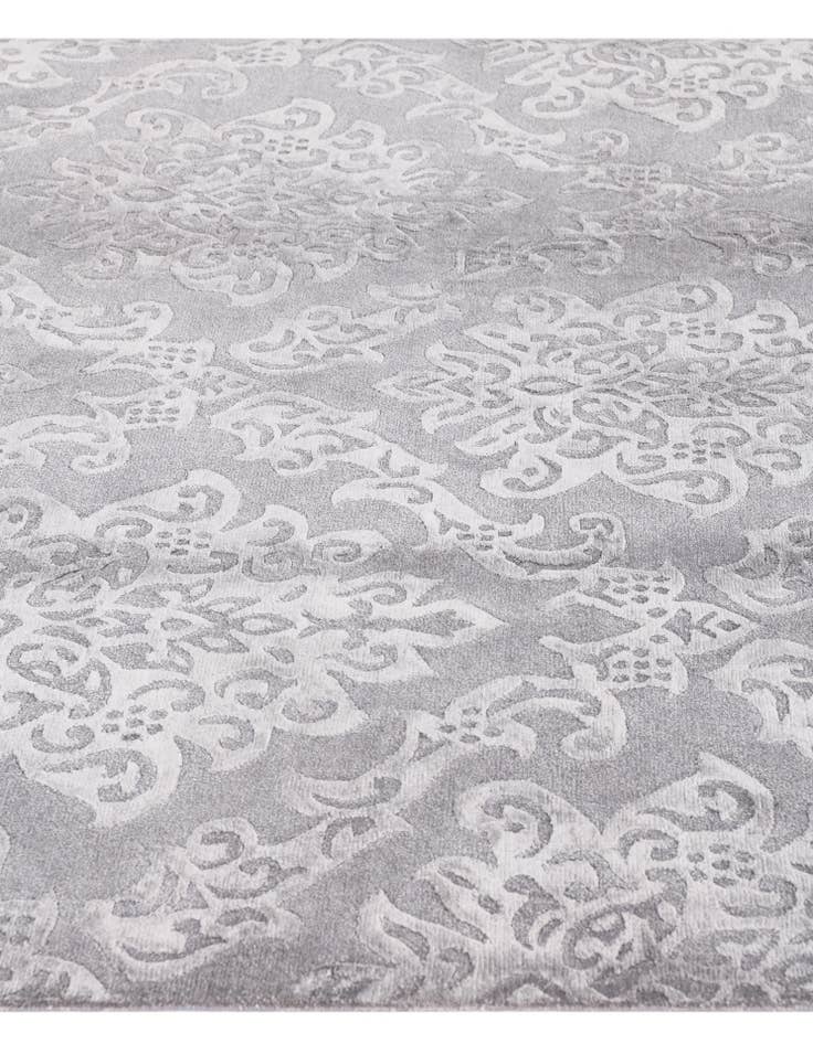 Detail image of  5' 8 x 8'  Hand Knotted Darya Wool Rug