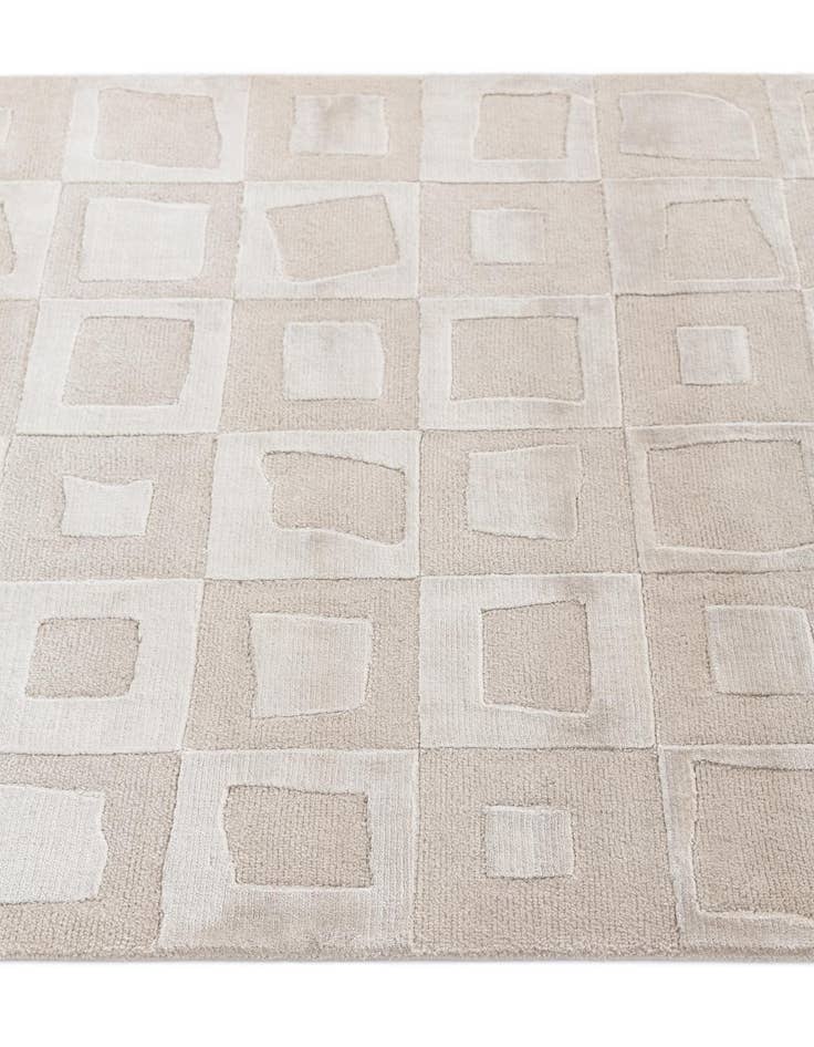 Detail image of  3' 1 x 5' 2  Hand Knotted Darya Wool Rug