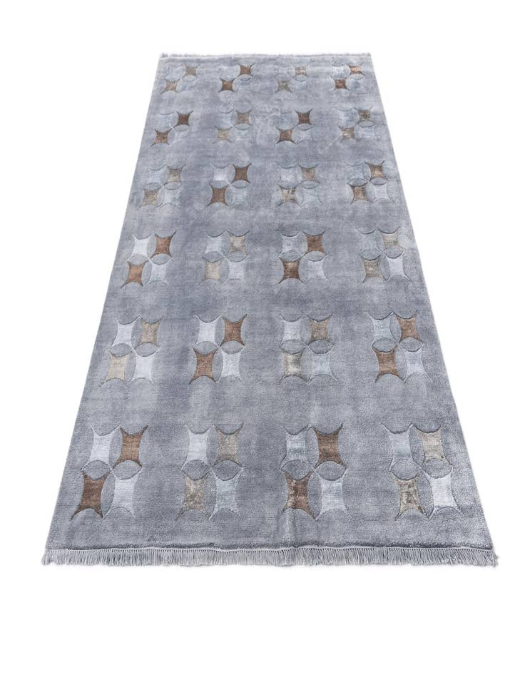 Detail image of  5' 5 x 7' 10  Hand Knotted Darya Wool Rug