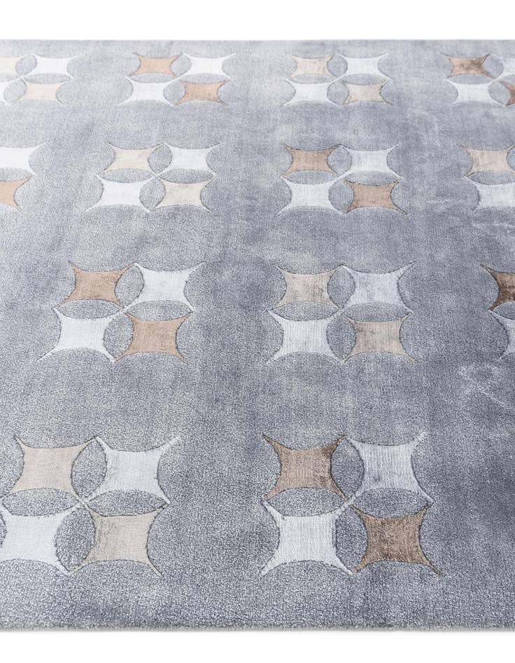 Detail image of  5' 5 x 7' 10  Hand Knotted Darya Wool Rug