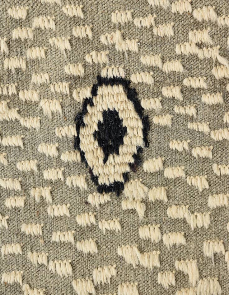 Detail image of  7' 6 x 10' 7  Hand Knotted Darya Wool Rug