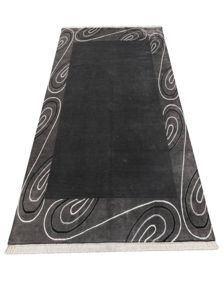 Detail image of  5' 6 x 7' 10  Hand Knotted Darya Wool Rug