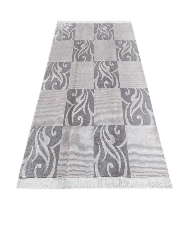 Detail image of  5' 9 x 7' 11  Hand Knotted Darya Wool Rug