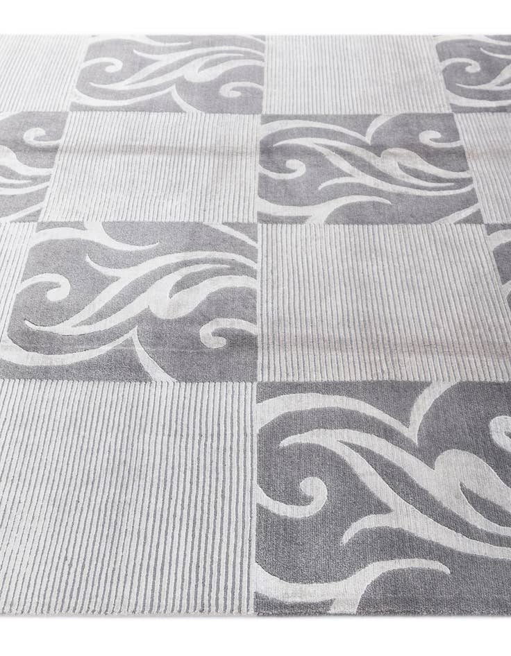 Detail image of  5' 7 x 7' 11  Hand Knotted Darya Wool Rug