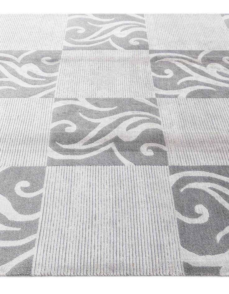 Detail image of  5' 9 x 8' 1  Hand Knotted Darya Wool Rug