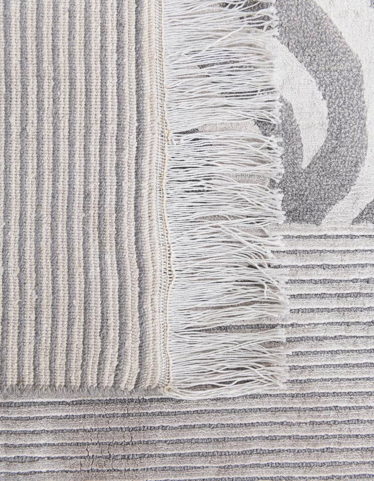 Detail image of  5' 9 x 8' 1  Hand Knotted Darya Wool Rug