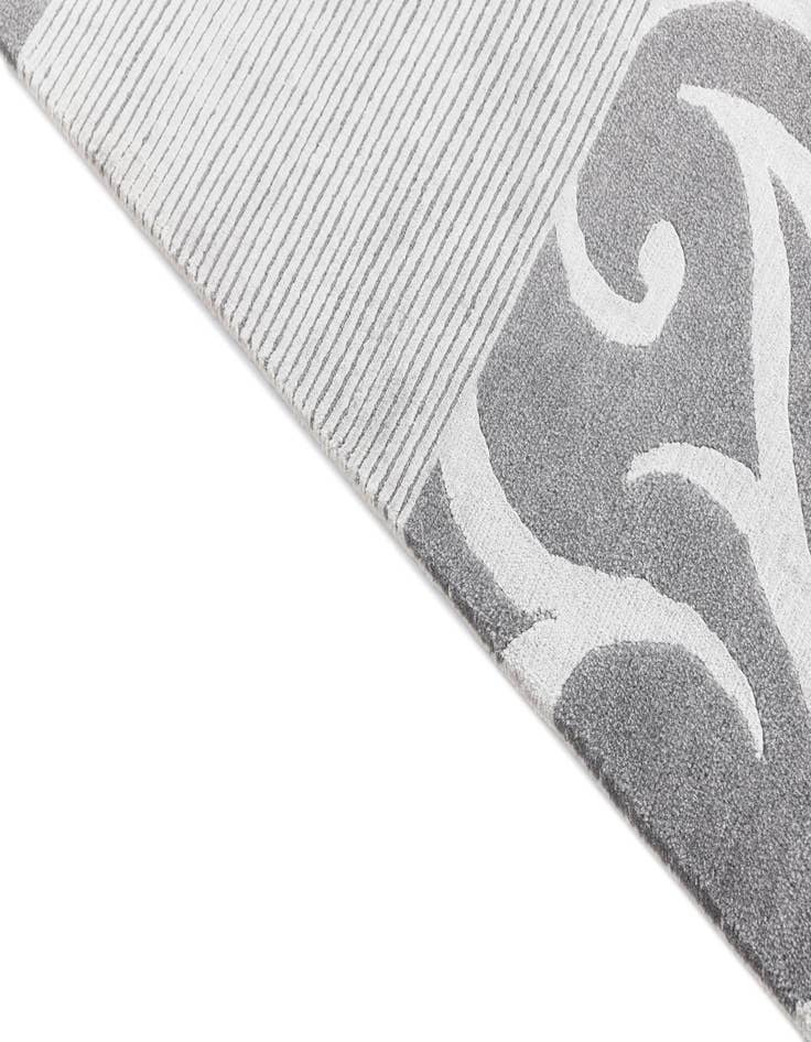 Detail image of  5' 9 x 8'  Hand Knotted Darya Wool Rug