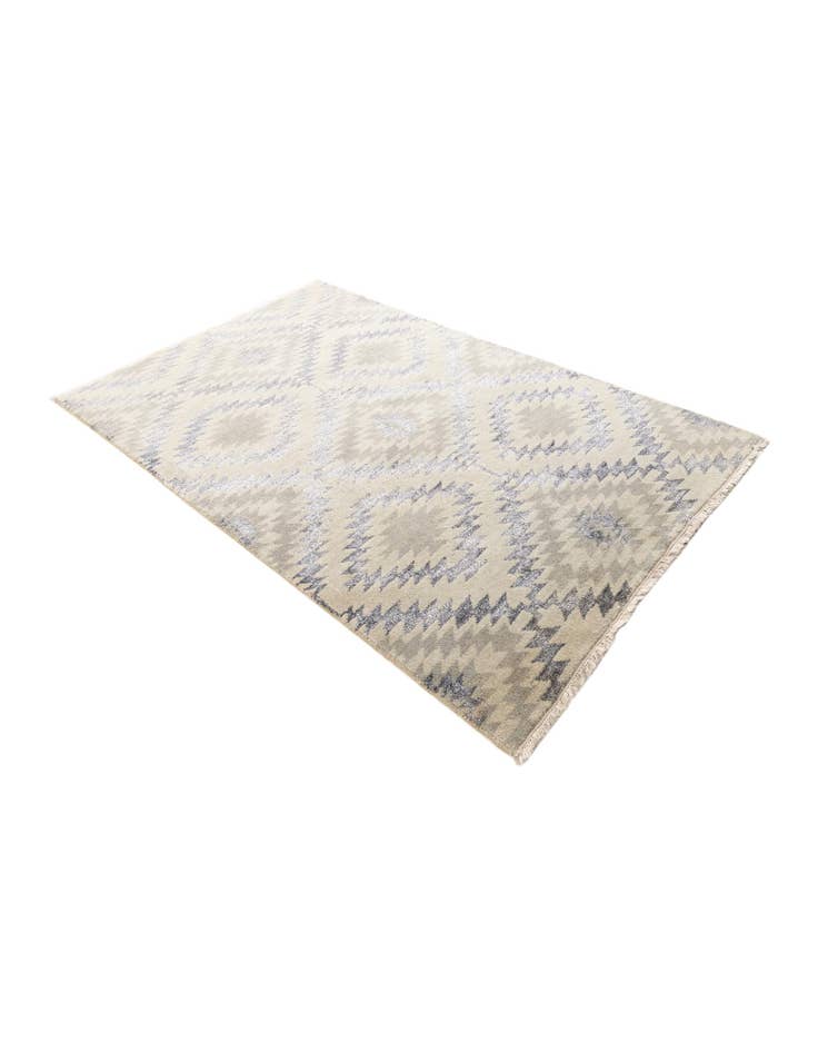 Detail image of  5' x 7' 8  Hand Knotted Darya Rug