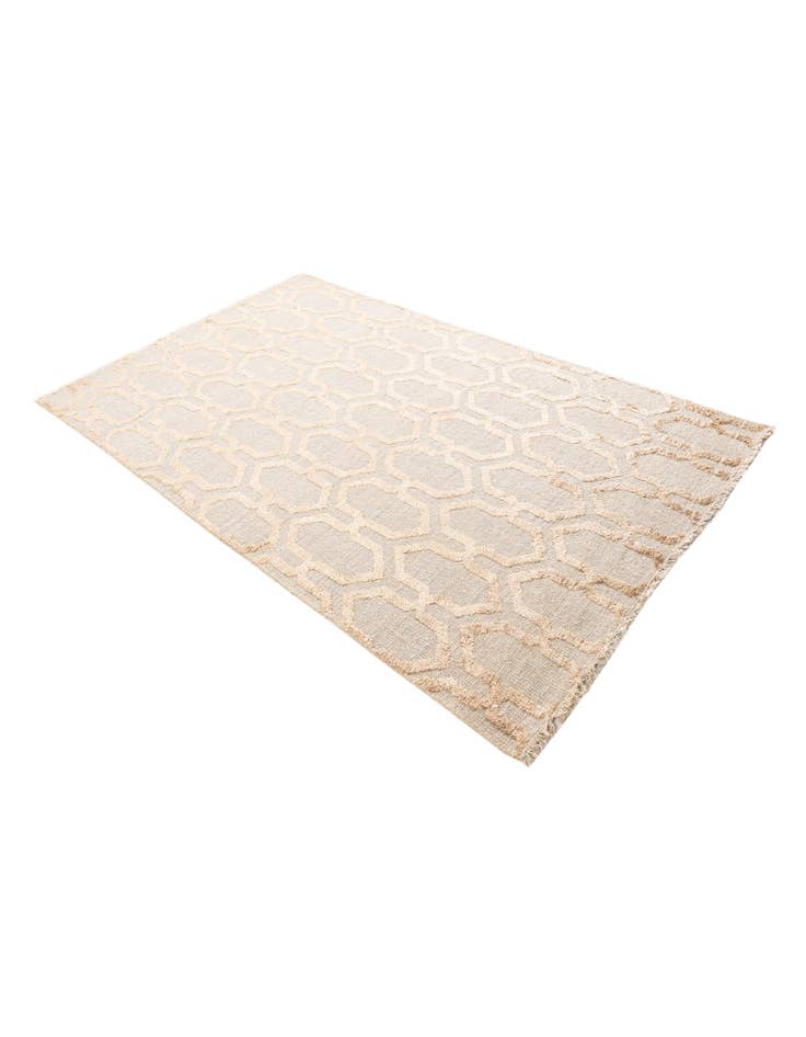 Detail image of  4' 10 x 7' 10  Hand Knotted Darya Rug