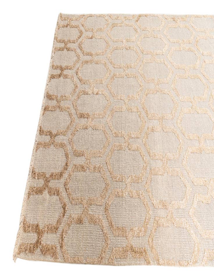 Detail image of  4' 10 x 7' 10  Hand Knotted Darya Rug