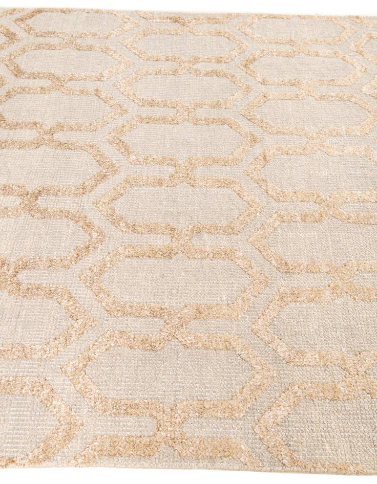 Detail image of  4' 10 x 7' 10  Hand Knotted Darya Rug