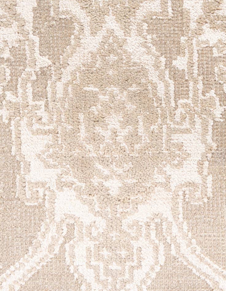 Detail image of  5' 10 x 9'  Hand Knotted Darya Rug