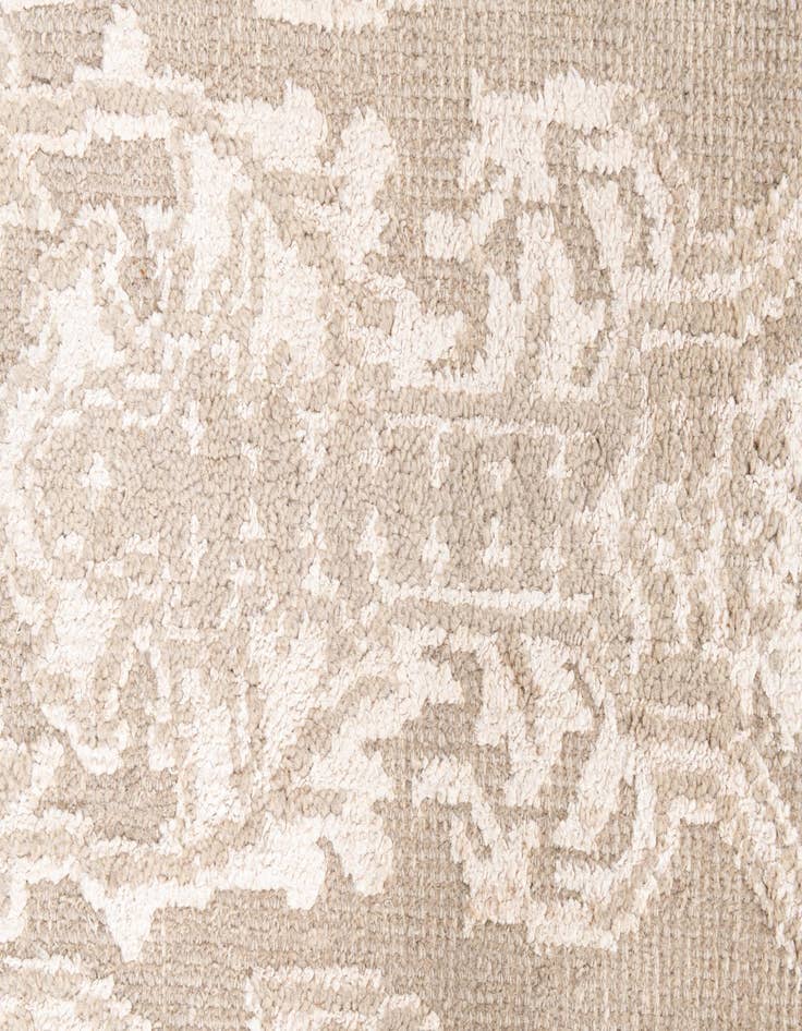 Detail image of  5' 10 x 9'  Hand Knotted Darya Rug