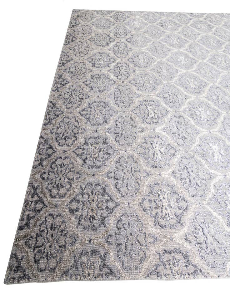 Detail image of  9' 7 x 13' 7  Hand Knotted Darya Rug