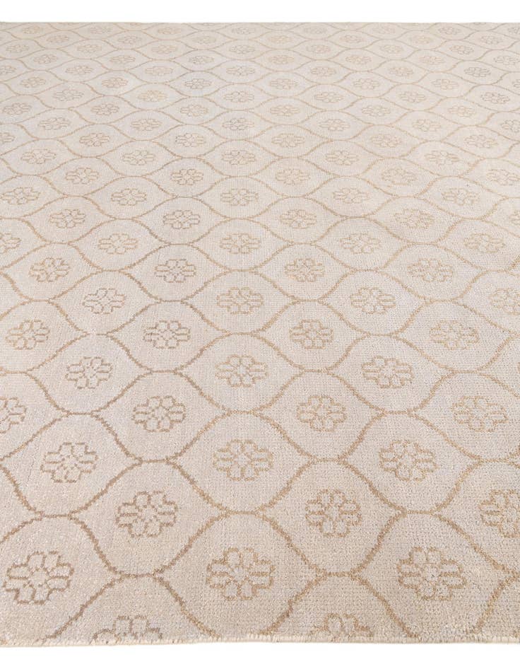 Detail image of  9' 8 x 13' 9  Hand Knotted Darya Wool Rug