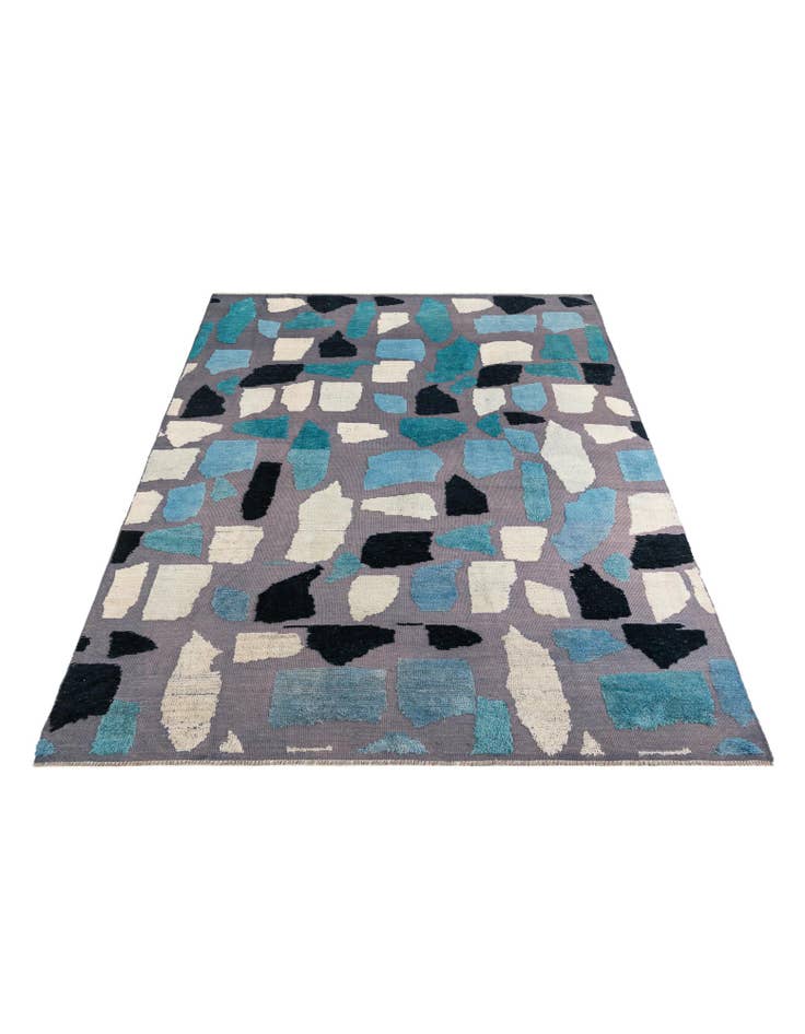 Detail image of  8' 3 x 10' 6  Hand Knotted Darya Wool Rug