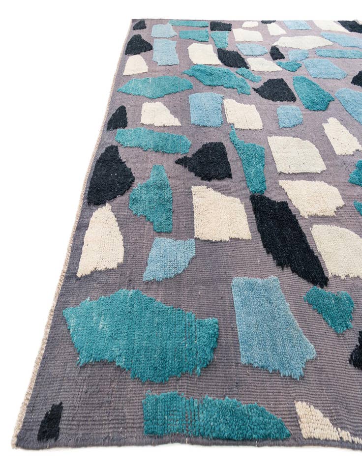 Detail image of  8' 3 x 10' 6  Hand Knotted Darya Wool Rug