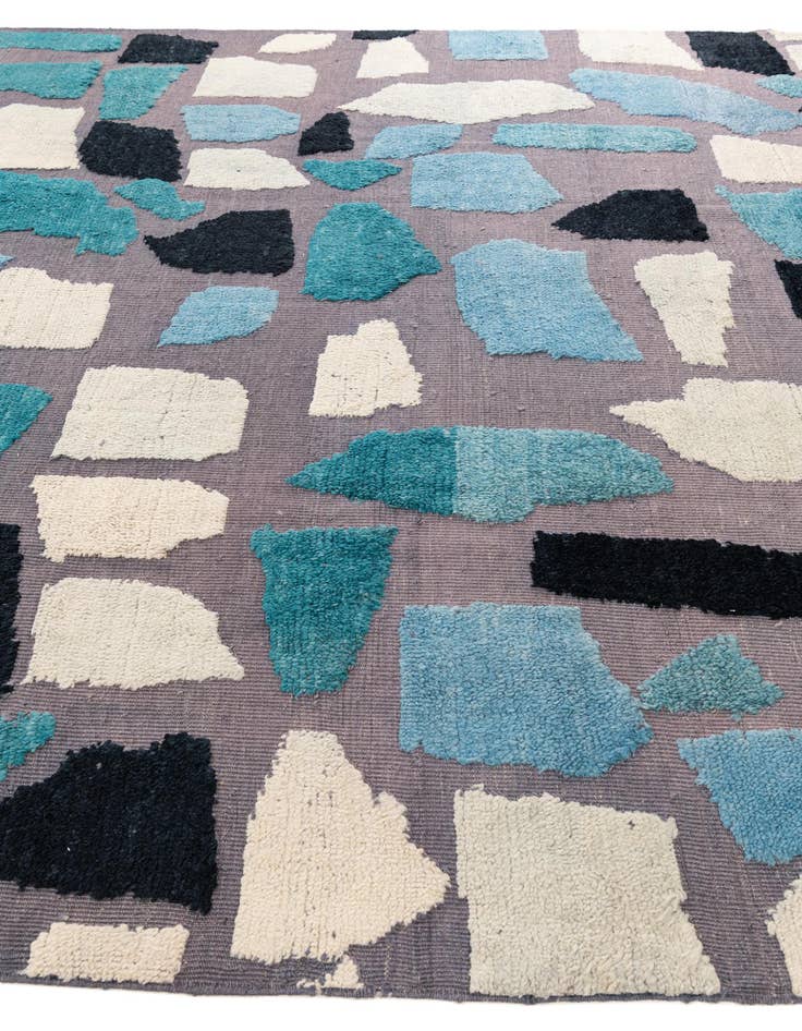 Detail image of  8' 3 x 10' 6  Hand Knotted Darya Wool Rug
