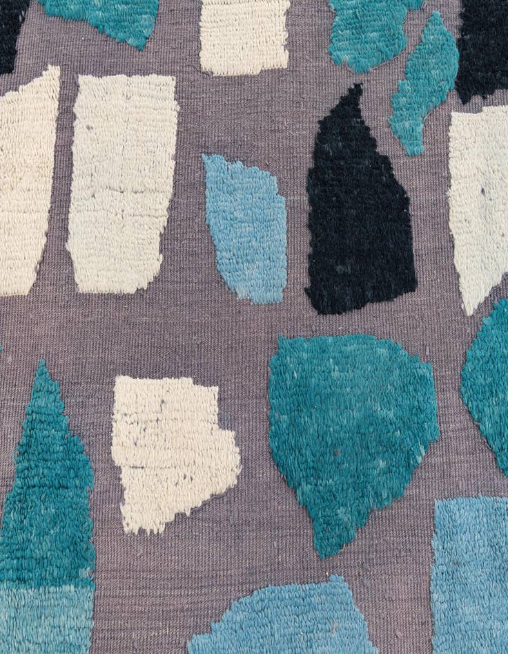 Detail image of  8' 3 x 10' 6  Hand Knotted Darya Wool Rug