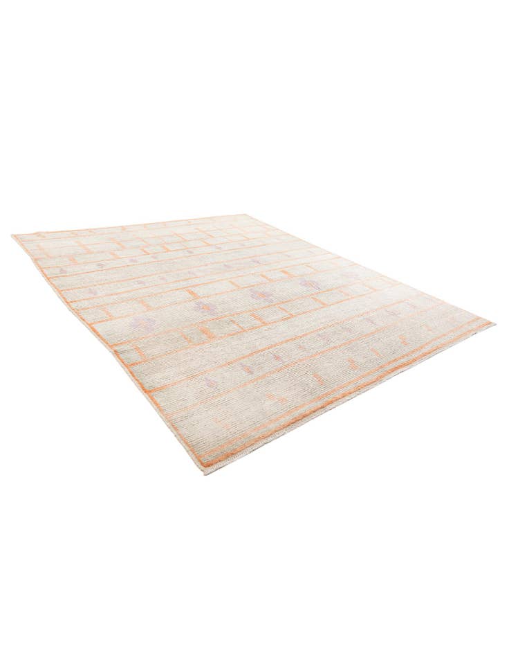 Detail image of  8' 3 x 9' 10  Hand Knotted Darya Wool Rug