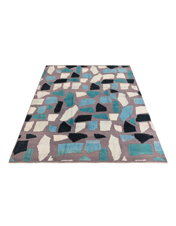 Detail image of  8' x 10' 1  Hand Knotted Darya Wool Rug