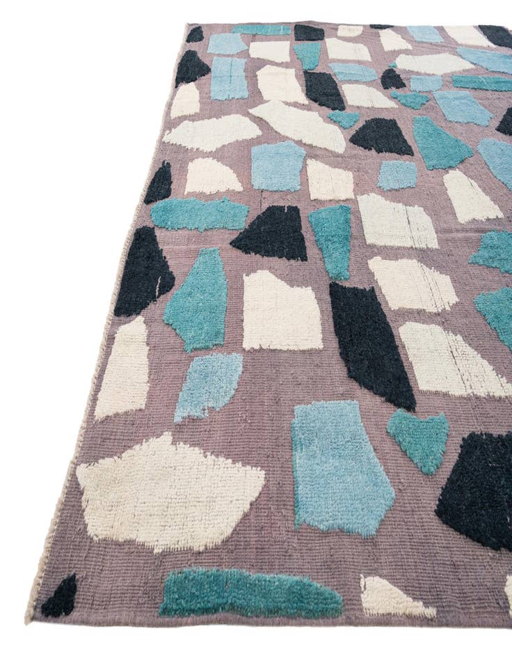 Detail image of  8' x 10' 1  Hand Knotted Darya Wool Rug